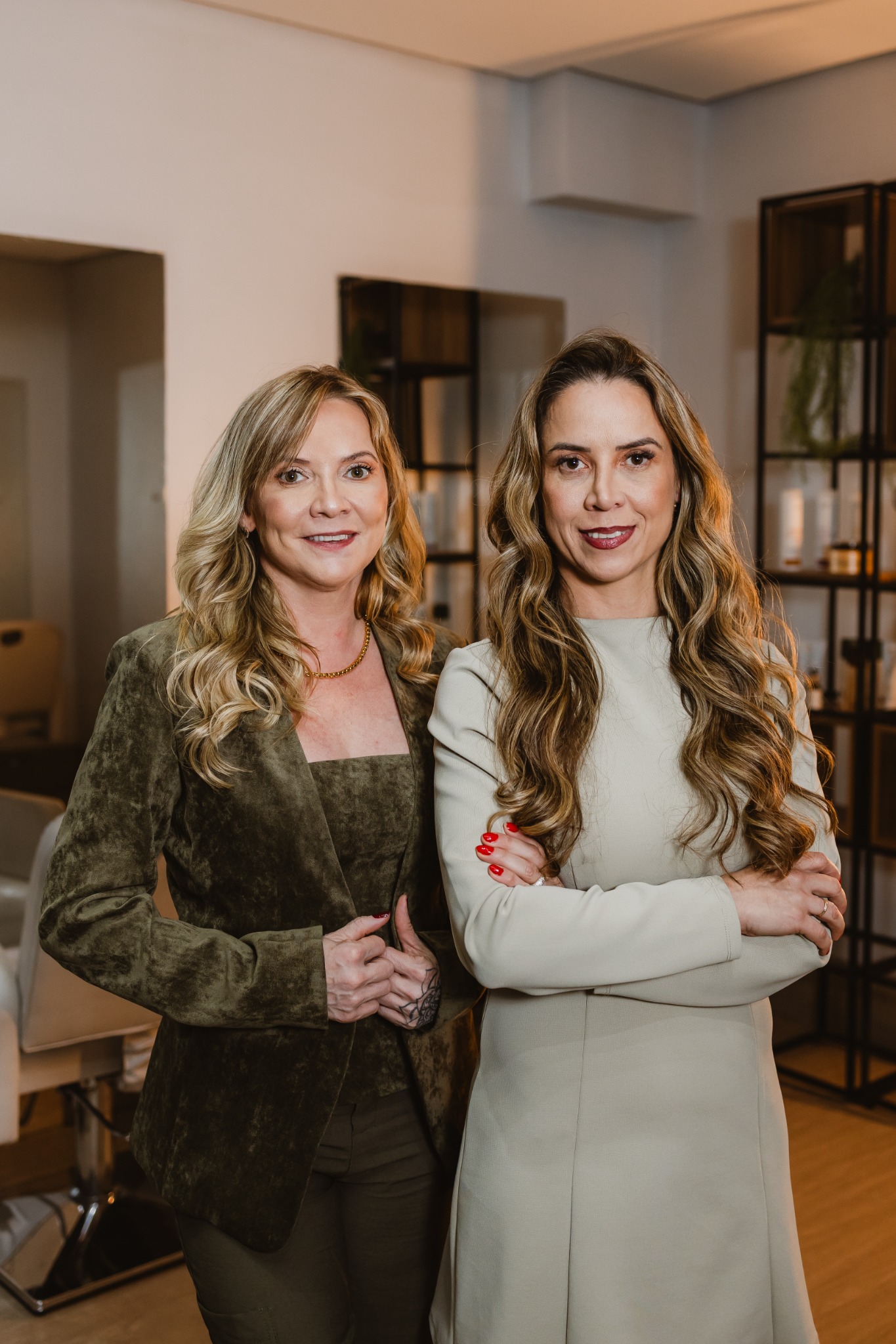 Jerusa e Valesca, especialistas da Hair Tempple