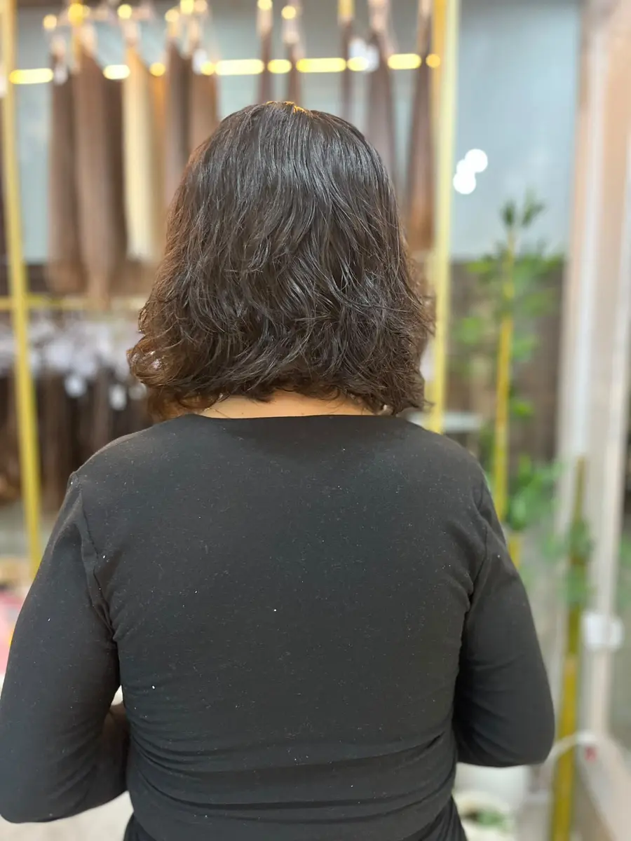 Cabelo antes da transformação 1