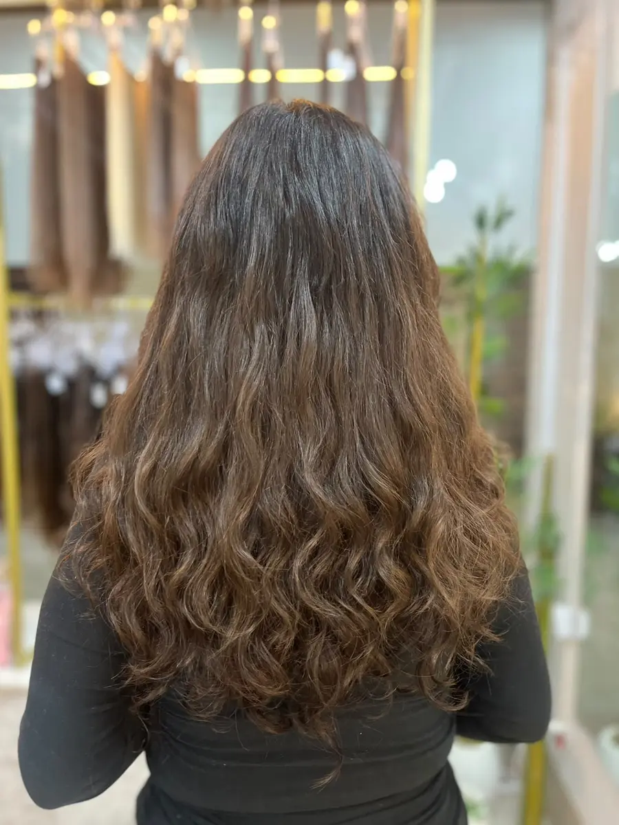 Cabelo depois da transformação 1