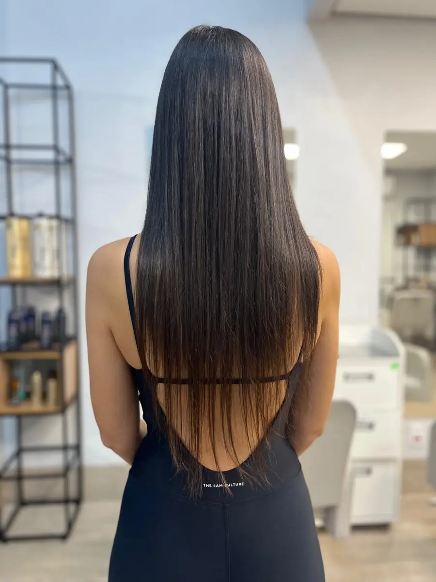 Cabelo antes da transformação 3
