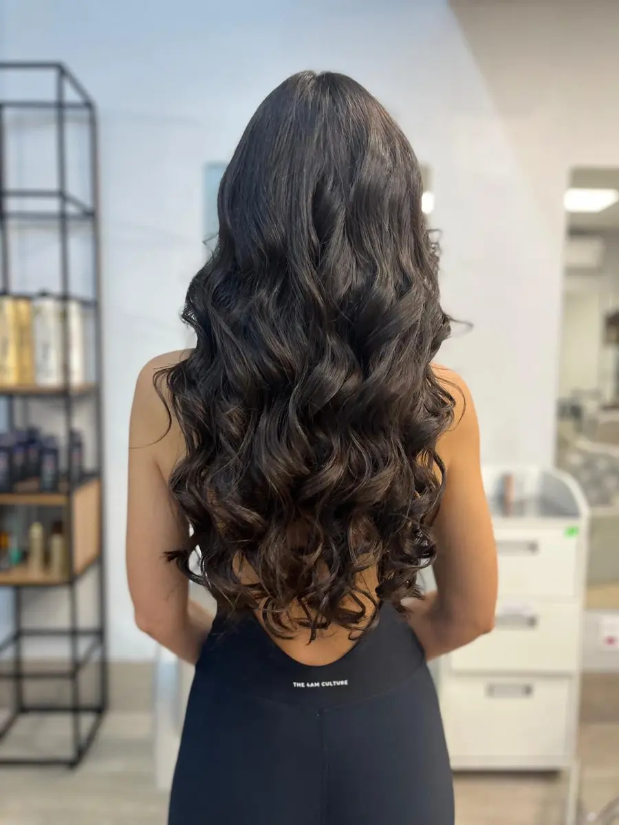 Cabelo depois finalizado da transformação 3