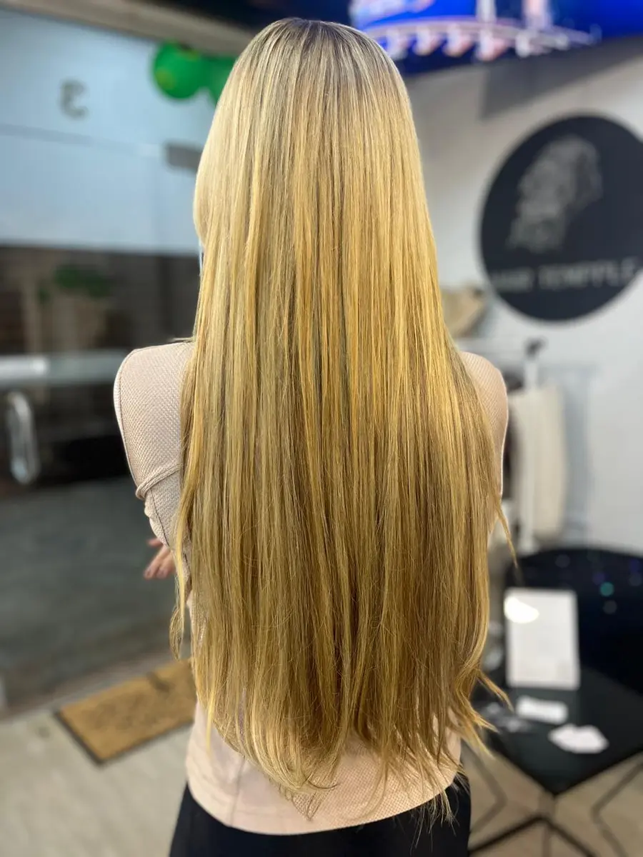 Cabelo depois da transformação 4
